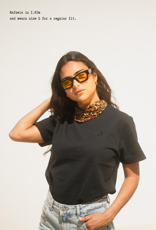 ACID WASH T-SHIRT | BLACK