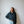 BOMBAZINE OVERSHIRT | NAVY BLUE
