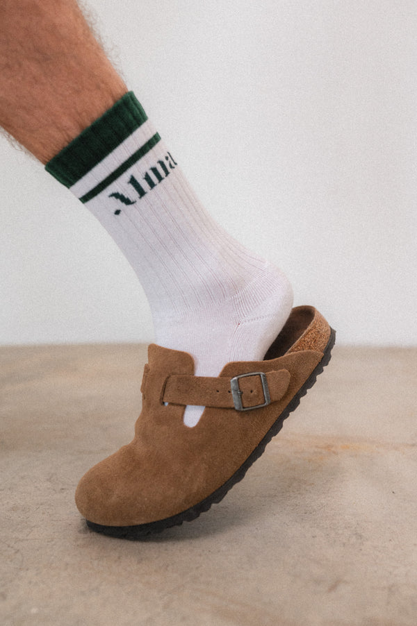 SOCKS | GREEN STRIPES