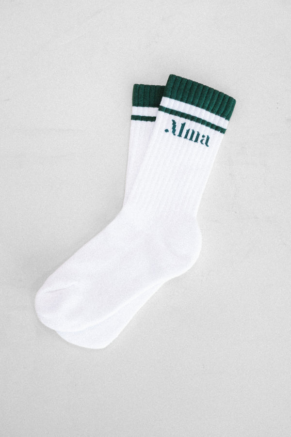 SOCKS | GREEN STRIPES