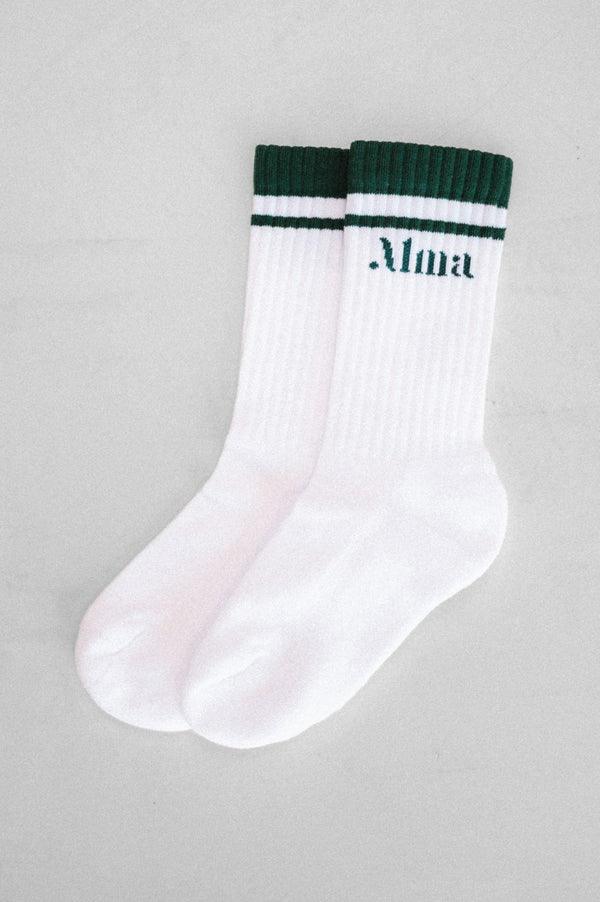 SOCKS | GREEN STRIPES