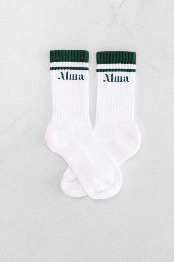 SOCKS | GREEN STRIPES