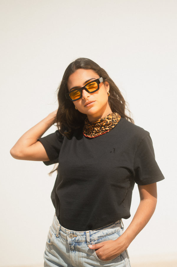 ACID WASH T-SHIRT | BLACK