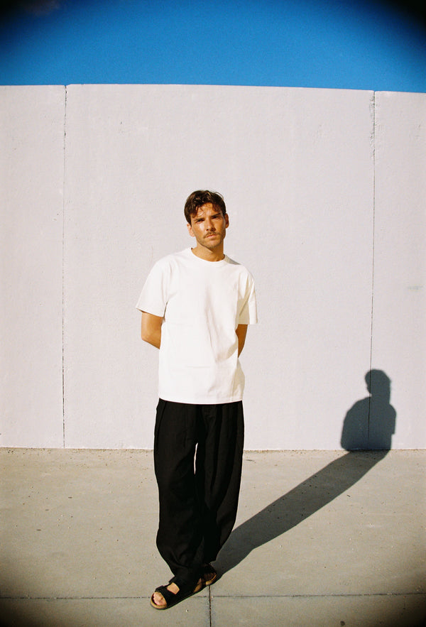 ACID WASH T-SHIRT | RAW WHITE